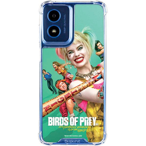 DC Comics Harley Quinn Birds of Prey Moto G 5G (2024) Clear Case